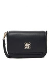 Nine West Torebka CEO-LAYLA-S241045 Czarny. Czarne listonoszki Nine West, bez wzorów, z materiału, bez dodatków. Za 179.99 zł.