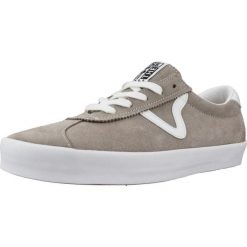 Buty VANS SPORT LOW Beżowy. Brązowe buty treningowe Vans, bez wzorów, z tkaniny, bez zapięcia. Za 254.99 zł.