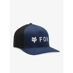 Czapka z daszkiem Fox Absolute Flexfit Hat. Niebieskie czapki z daszkiem FOX, bez wzorów, sportowe. Za 134.99 zł.