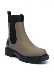 Sixth Sens Botki w kolorze khaki rozmiar: 41. Brązowe botki Sixth Sens, bez wzorów, bez obcasa, bez zapięcia. Za 167.28 zł.