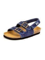 Natural world Sandały w kolorze granatowym rozmiar: 27. Niebieskie sandały Natural World, bez wzorów, klasyczne, z otwartym noskiem, bez obcasa, bez zapięcia. Za 121.99 zł.