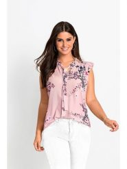 WITT WEIDEN Bluzka w kolorze jasnoróżowym rozmiar: 50. Różowe bluzki WITT WEIDEN, bez wzorów, bez kołnierzyka, bez ramiączek. Za 39.31 zł.