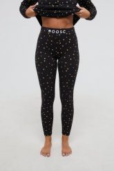 Legginsy Bazowe - Shining Star. Czarne legginsy OOSC, bez wzorów, z materiału, retro, długie. Za 269.99 zł.