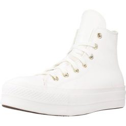 Kapcie CONVERSE CHUCK TAYLOR ALL STAR Biały. Białe kapcie Converse, bez wzorów, z syntetyku. Za 306.99 zł.