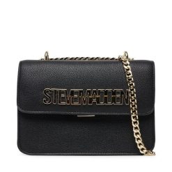 Torebka Steve Madden. Czarne kopertówki Steve Madden, bez wzorów, wizytowe, bez dodatków. Za 379.99 zł.