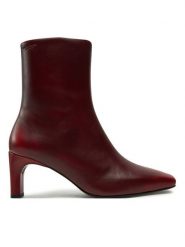 Vagabond Shoemakers Botki Vendela 5823-018-47 Czerwony. Czerwone botki Vagabond Shoemakers, bez wzorów, ze skóry, bez obcasa, na słupku, bez zapięcia. Za 449.99 zł.