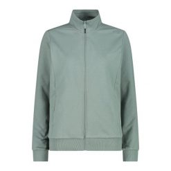 Damska bluza dresowa CMP. Zielone bluzy bez kaptura CMP, bez wzorów, z dresówki, bez kaptura. Za 254.80 zł.