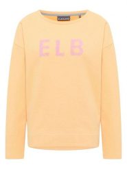 ELBSAND Bluza "Arija" w kolorze pomarańczowym rozmiar: XS. Pomarańczowe bluzy ELBSAND, xs, bez wzorów, bez ramiączek, bez kaptura. Za 149.31 zł.