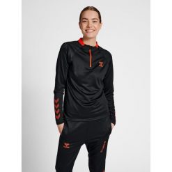 Bluza damska Hummel hmlGG12 Action. Czarne bluzy Hummel, s, bez wzorów, sportowe, bez ramiączek, bez kaptura. Za 170.00 zł.