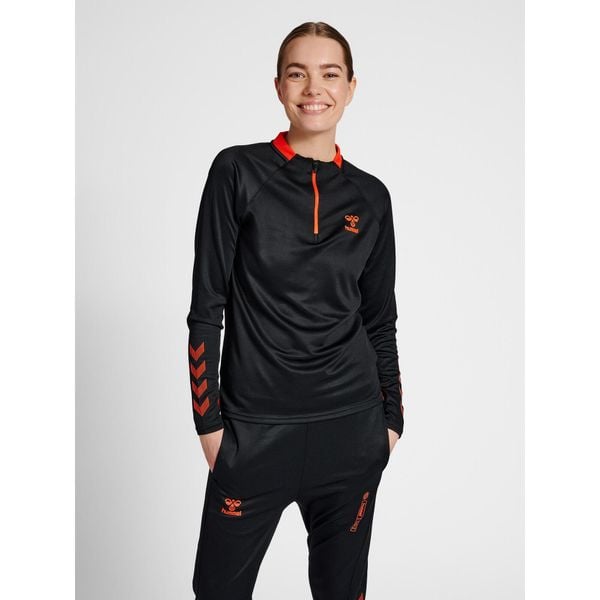 Bluza damska Hummel hmlGG12 Action. Czarne bluzy Hummel, s, bez wzorów, sportowe, bez ramiączek, bez kaptura. Za 170.00 zł.