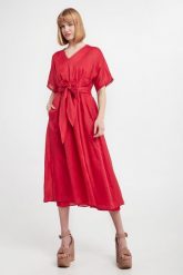 Sukienka Cris MAX MARA STUDIO. Sukienki Max Mara Studio, bez wzorów, bez kołnierzyka, bez ramiączek. W wyprzedaży za 1,257.32 zł.