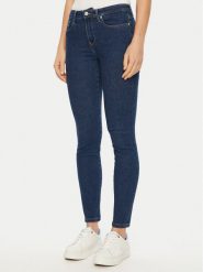 Tommy Hilfiger Jeansy Como WW0WW43727 Granatowy Skinny Fit. Niebieskie jeansy Tommy Hilfiger, bez wzorów, z bawełny. Za 279.99 zł.