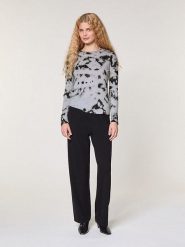 Rodier Wełniany sweter w kolorze szarym rozmiar: M. Szare swetry Rodier, m, bez wzorów, z kaszmiru, bez ramiączek. Za 304.99 zł.