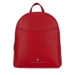 Plecak Beverly Hills Polo Club. Czerwone plecaki Beverly Hills Polo Club, bez wzorów, bez dodatków. Za 219.99 zł.