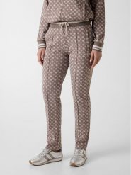Guess Spodnie materiałowe 176829 Brązowy Slim Fit. Brązowe spodnie materiałowe Guess, z aplikacjami, z materiału. Za 394.99 zł.