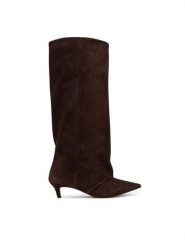 Steve Madden Kozaki Luca 11005118 Brązowy. Brązowe kozaki Steve Madden, bez wzorów, ze skóry, bez obcasa, na płaskiej podeszwie, bez zapięcia. Za 1,159.00 zł.