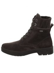 Legero Skórzane botki "Mystic Lavagna" w kolorze brązowym rozmiar: 43. Brązowe botki Legero, bez wzorów, z gore-texu, eleganckie, bez obcasa, bez zapięcia. Za 466.95 zł.