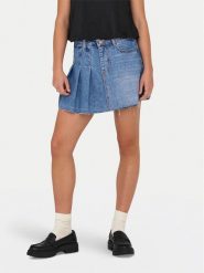 ONLY Spódnica jeansowa Kadie 15345569 Niebieski Regular Fit. Niebieskie spódnice ONLY, xs, bez wzorów, z bawełny. Za 109.99 zł.