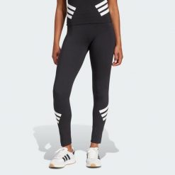 Legginsy damskie Future Icons 3-Stripes. Czarne bielizna termoaktywna damska adidas, bez wzorów, bez ramiączek. Za 179.00 zł.