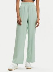 Vero Moda Spodnie materiałowe Carmen 10278926 Zielony Wide Leg. Zielone spodnie materiałowe Vero Moda, bez wzorów, z materiału. Za 99.99 zł.