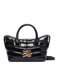 KARL LAGERFELD Torebka B3W30042 Czarny. Czarne torebki klasyczne KARL LAGERFELD, bez wzorów, ze skóry, bez dodatków. Za 849.99 zł.