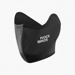 Czapka termiczna półbalaklava na zimę ROCKBROS czarna. Czarne czapki zimowe ROCKBROS, bez wzorów, z materiału, sportowe. Za 50.00 zł.