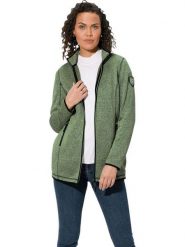 WITT WEIDEN Kurtka polarowa w kolorze zielonym rozmiar: 38. Zielone kurtki WITT WEIDEN, bez wzorów, z polaru, bez kaptura. Za 56.99 zł.