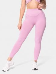 Carpatree Legginsy sportowe "Accolade" w kolorze jasnoróżowym rozmiar: L. Różowe legginsy Carpatree, bez wzorów, sportowe. Za 97.05 zł.