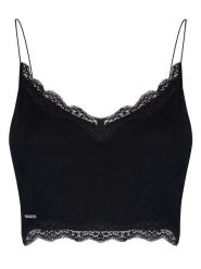 Magic Bodyfashion Top w kolorze czarnym rozmiar: XXL. Czarne topy MAGIC Bodyfashion, xxl, bez wzorów, z koronki, bez kołnierzyka, bez ramiączek. Za 44.50 zł.