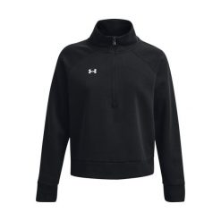 Bluza treningowa damska Under Armour Rival Fleece. Białe bluzy z kapturem Under Armour, m, bez wzorów, z materiału, bez kaptura, do piłki nożnej. Za 279.70 zł.