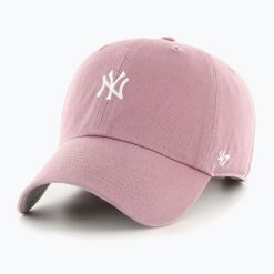 Czapka z daszkiem 47 Brand MLB New York Yankees Base Runner CLEAN UP. Czerwone czapki z daszkiem 47 Brand, na wiosnę, bez wzorów. Za 169.50 zł.