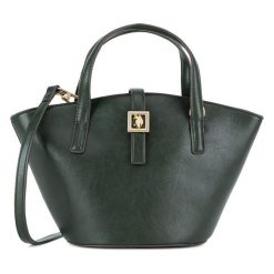Torebka U.S. Polo Assn. Zielone torebki klasyczne U.S. Polo Assn., bez wzorów, klasyczne, bez dodatków. Za 329.99 zł.