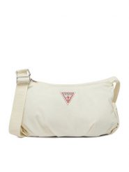 Guess Jeans Torebka CWBEO-GUESS-XC-003-09 Écru. Listonoszki Guess Jeans, z aplikacjami, z jeansu, bez dodatków. Za 199.99 zł.