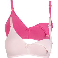 Biustonosz do karmienia piersią (2 szt.) bonprix jasnoróżowy + matowy różowy. Biustonosze marki bonprix. Za 55.98 zł.