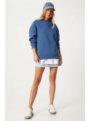 Happiness Istanbul Bluza w kolorze niebieskim rozmiar: 38. Niebieskie bluzy Happiness Istanbul, bez wzorów, bez kaptura. Za 92.64 zł.