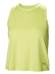 Helly Hansen Top funkcyjny "Tank" w kolorze zielonym rozmiar: XS. Zielone topy Helly Hansen, xs, bez wzorów, z materiału, bez kołnierzyka, bez ramiączek. Za 56.93 zł.