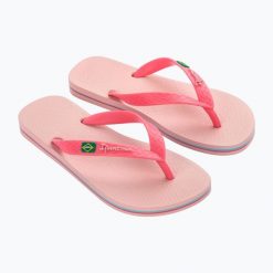 Japonki damskie Ipanema Clas Brasil II. Czerwone japonki Ipanema, bez wzorów. Za 59.99 zł.