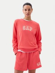 Gap Bluza 885586-00 Koralowy Regular Fit. Pomarańczowe bluzy GAP, xxs, bez wzorów, z syntetyku, bez ramiączek, bez kaptura. Za 179.99 zł.