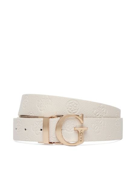Guess Pasek Damski BW7861 P3430 Beżowy. Brązowe paski Guess, z aplikacjami, ze skóry. Za 207.99 zł.