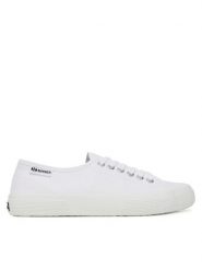Superga Tenisówki S7151EW Biały. Białe trampki Superga, bez wzorów, z materiału, bez zapięcia. Za 169.99 zł.