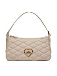 LOVE MOSCHINO Torebka JC4139PP1IL1011A Beżowy. Brązowe torebki klasyczne Love Moschino, bez wzorów, ze skóry, bez dodatków. Za 1,569.00 zł.