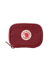 Portfel Fjallraven Kanken Card Wallet - ox red. Czerwone portfele Fjällräven, bez wzorów, z materiału. Za 166.09 zł.