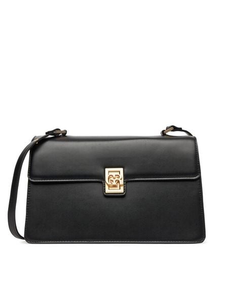 Gino Rossi Torebka CEO-MELIHA-KQ401 Czarny. Czarne torebki klasyczne Gino Rossi, bez wzorów, z materiału, bez dodatków. Za 179.99 zł.