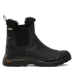 Śniegowce EMU Australia. Czarne śniegowce Emu Australia, bez wzorów, bez zapięcia. Za 899.99 zł.
