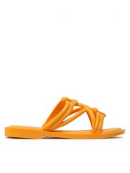 Melissa Klapki Wave Sand+Salinas AD 33437 Żółty. Brązowe klapki Melissa, bez wzorów, z tworzywa sztucznego, bez obcasa, bez zapięcia. Za 249.99 zł.