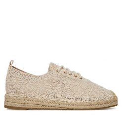 Espadryle DeeZee. Brązowe espadryle DeeZee, bez wzorów, bez obcasa. Za 119.99 zł.