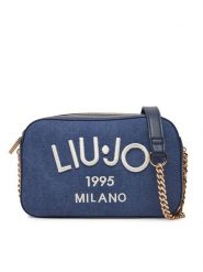 Liu Jo Torebka AA5001 T6948 Granatowy. Niebieskie listonoszki Liu Jo, bez wzorów, z materiału, bez dodatków. Za 339.99 zł.