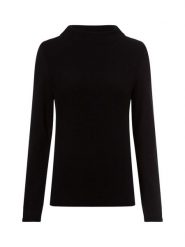 Marc O'Polo Sweter Kobiety Bawełna czarny, L. Czarne swetry Marc O'Polo, l, bez wzorów, z bawełny, eleganckie, bez ramiączek. Za 379.95 zł.