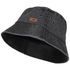 Trespass Cinzia - kapelusz typu bucket unisex, ciemnoszary. Szare kapelusze Trespass, bez wzorów, z materiału. Za 53.75 zł.