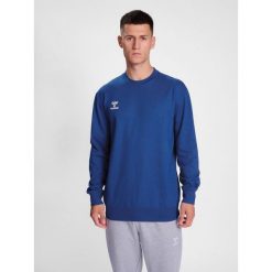 Bluza Hummel Go 2.0. Niebieskie bluzy Hummel, xl, bez wzorów, bez kaptura, do piłki ręcznej. Za 202.00 zł.